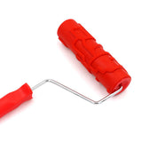 Max Maxb 7-Inch Assorted Embossed Pattern Painting Roller with Plastic Handle 9