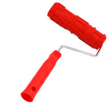 Max Maxb 7-Inch Assorted Embossed Pattern Painting Roller with Plastic Handle 9