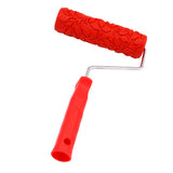 Max Maxb 7-Inch Assorted Embossed Pattern Painting Roller with Plastic Handle 11