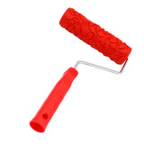 Max Maxb 7-Inch Assorted Embossed Pattern Painting Roller with Plastic Handle 11