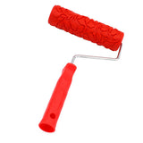 Max Maxb 7-Inch Assorted Embossed Pattern Painting Roller with Plastic Handle 11