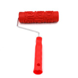 Max Maxb 7-Inch Assorted Embossed Pattern Painting Roller with Plastic Handle 13