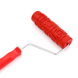 Max Maxb 7-Inch Assorted Embossed Pattern Painting Roller with Plastic Handle 13