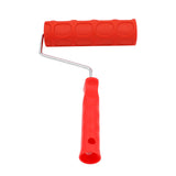 Max Maxb 7-Inch Assorted Embossed Pattern Painting Roller with Plastic Handle 14