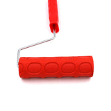 Max Maxb 7-Inch Assorted Embossed Pattern Painting Roller with Plastic Handle 14