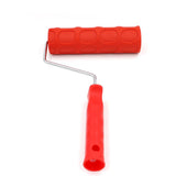 Max Maxb 7-Inch Assorted Embossed Pattern Painting Roller with Plastic Handle 14
