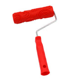 Max Maxb 7-Inch Assorted Embossed Pattern Painting Roller with Plastic Handle 15