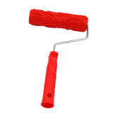 Max Maxb 7-Inch Assorted Embossed Pattern Painting Roller with Plastic Handle 15