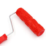 Max Maxb 7-Inch Assorted Embossed Pattern Painting Roller with Plastic Handle 15