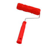 Max Maxb 7-Inch Assorted Embossed Pattern Painting Roller with Plastic Handle 15