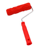 Max Maxb 7-Inch Assorted Embossed Pattern Painting Roller with Plastic Handle 15