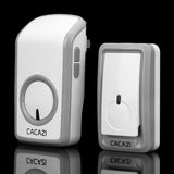 Max Maxb Wireless Battery Doorbell Door Chime EU Plug 1 Transmitter+1 Receiver