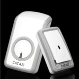 Max Maxb Wireless Battery Doorbell Door Chime EU Plug 1 Transmitter+1 Receiver