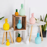 Max Resin Pineapple Money Boxes Piggy Box Cute Gift Home Decoration White S