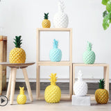 Max Resin Pineapple Money Boxes Piggy Box Cute Gift Home Decoration White S