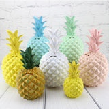 Max Resin Pineapple Money Boxes Piggy Box Cute Gift Home Decoration White S