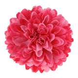 10pcs Artificial Silk Chrysanthemum Flower Heads Bouquet Wedding Decor Rose Red