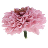 Max 10pcs Artificial Silk Chrysanthemum Flower Heads Bouquet Wedding Decor Red