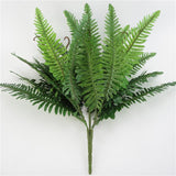 Max Green Imitation Fern Artificial Grass Leaf Plant Home Party Decor 30-Leaf