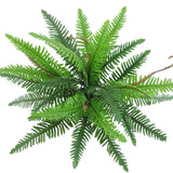 Max Green Imitation Fern Artificial Grass Leaf Plant Home Party Decor 30-Leaf