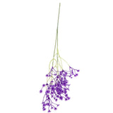 Plastic Babysbreath Branch Flowers for Home Garden Wedding Decoration Purple