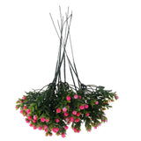 10Pcs Artificial Milan Grain Flower Home Wedding Garden Floral Decor Pink