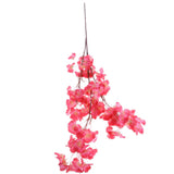 Max Maxb Peach Blossom Cherry Plum Branch Silk Flowers Wedding Bouquet Rose Red