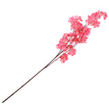 Max Maxb Peach Blossom Cherry Plum Branch Silk Flowers Wedding Bouquet Rose Red