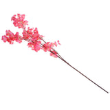 Max Maxb Peach Blossom Cherry Plum Branch Silk Flowers Wedding Bouquet Rose Red