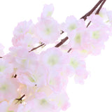 Max Maxb Peach Blossom Branch Silk Flowers  Home Wedding Decor Light Pink_3 Branches