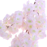 Max Maxb Peach Blossom Branch Silk Flowers  Home Wedding Decor Light Pink_3 Branches