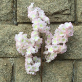 Max Maxb Peach Blossom Branch Silk Flowers  Home Wedding Decor Light Pink_3 Branches