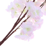 Max Maxb Peach Blossom Branch Silk Flowers  Home Wedding Decor Light Pink_3 Branches