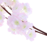 Max Maxb Peach Blossom Branch Silk Flowers  Home Wedding Decor Light Pink_3 Branches