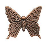 Maxbell  Antique Butterfly Door Cabinet Drawer Cupboard Wardrobe Pull Handle Copper_S