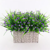 Maxbell Artificial Plastic Simulation Gypsophila Flower Home Wedding Decor Purple