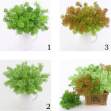 35cm Artificial Moss Grass Plant Wedding Home Church Party Decor Green