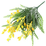 Max Maxb Artificial Plastic Flower Blossom Bridal Bouquet for Wedding Decor Yellow