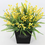 Max Maxb Artificial Plastic Flower Blossom Bridal Bouquet for Wedding Decor Yellow
