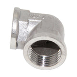 Max Maxb 1/2'' Stainless Steel Female Thread Pipe Fitting Coupling Connector #2