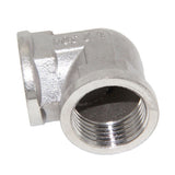 Max Maxb 1/2'' Stainless Steel Female Thread Pipe Fitting Coupling Connector #2