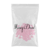 Max Maxb Sponge Heart Petals - Wedding Birthday Confetti Pink 5cm