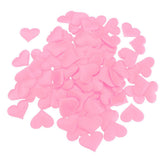 Max Maxb Sponge Heart Petals - Wedding Birthday Confetti Pink 5cm