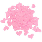 Max Maxb Sponge Heart Petals - Wedding Birthday Confetti Pink 5cm