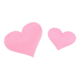 Max Maxb Sponge Heart Petals - Wedding Birthday Confetti Pink 5cm