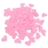 Max Maxb Sponge Heart Petals - Wedding Birthday Confetti Pink 5cm