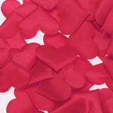 Max Maxb Sponge Heart Petals - Wedding Birthday Confetti Rose Redn 5cm