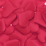 Max Maxb Sponge Heart Petals - Wedding Birthday Confetti Rose Redn 5cm