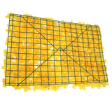 Max Maxb Artificial Pastic Silk Hydrangea Flower Carpet for Wedding Decor Yellow