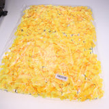 Max Maxb Artificial Pastic Silk Hydrangea Flower Carpet for Wedding Decor Yellow